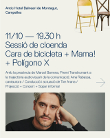 11.10.26 Sessió de cloenda Transhumant Festival 2026 / Conferència amb Roser Vilallonga / Concert Aina Rabassa / Projeccions: Mama! / Polígono X / Cara de Bicicleta